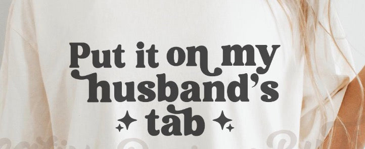Husband’s Tab