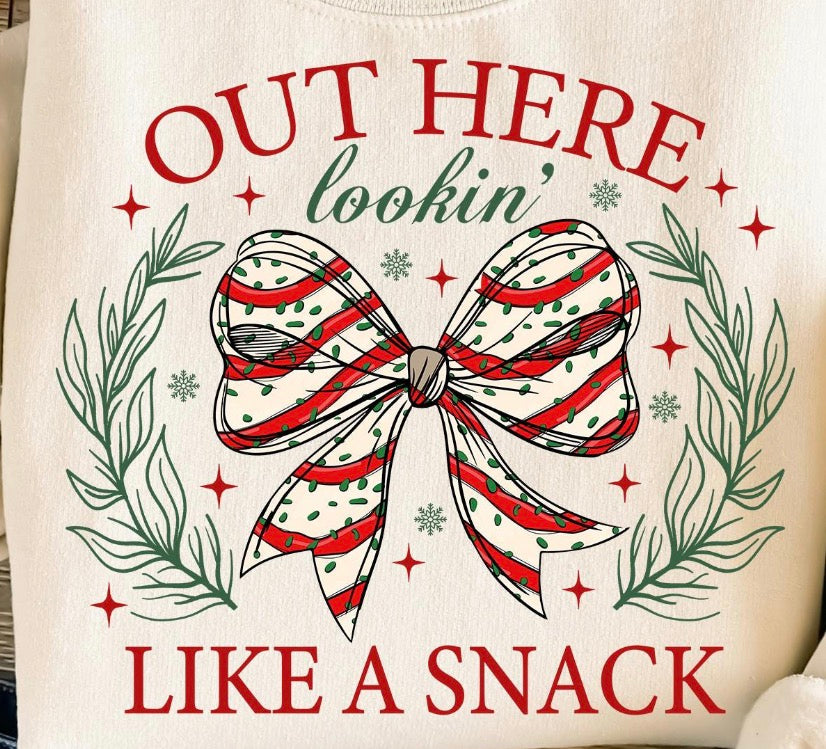 Out here looking like a snack