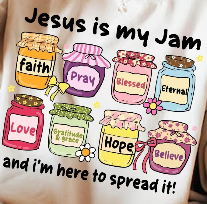 Grace in a Jar — Jesus Is My Jam Tee