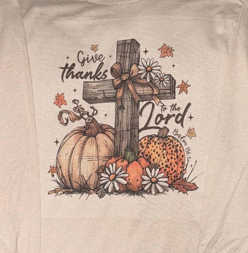 Give thanks to the Lord